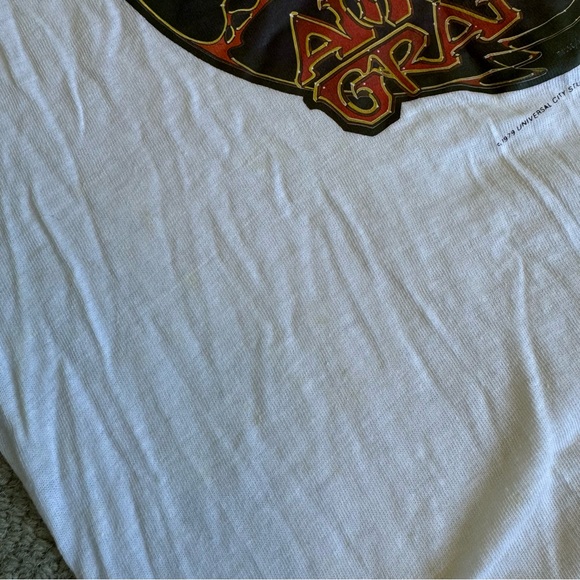 Vtg 1979 More American Graffiti JBL Promo Single Stitch TShirt Univeral Studios - Picture 7 of 9